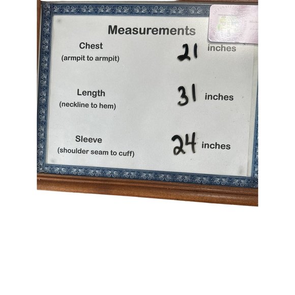 Susan Graver size M forest green split neck velour tunic top - Picture 5 of 5